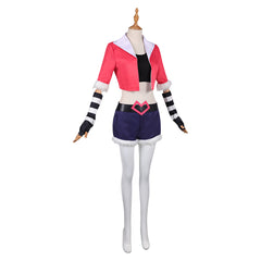 Hazbin Hotel (2025) Velvette Red Blue Set Outfits Halloween Cosplay Costume
