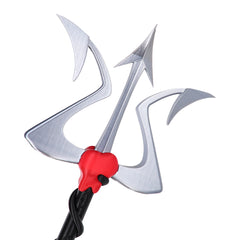 Hazbin Hotel Charlie Morningstar Trident Pitchfork Weapon Cosplay Accessories Props