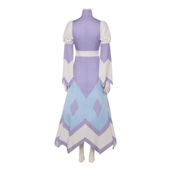 Hazbin Hotel Sera Purple Dress Cosplay Costume Halloween Carnival Suit