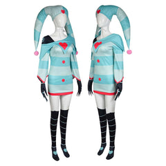 Helluva Boss (2024) Fizzarolli Blue Set Outfits Halloween Hazbin Hotel Cosplay Costume