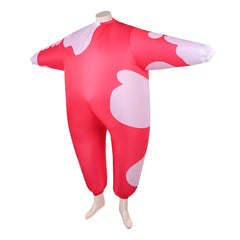 Helluva Boss Hazbin Hotel Blitz Funny Red Inflatable Costume Cosplay Costume Halloween Suit 