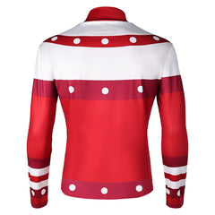 Helluva Boss Season 3 (2025) Blitz Red Long Sleeve Top Outfits Cosplay Costume 