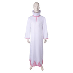 Helluva Boss Season 3 (2025) Yogirt White Pink Dress Outfits Cosplay Costume 