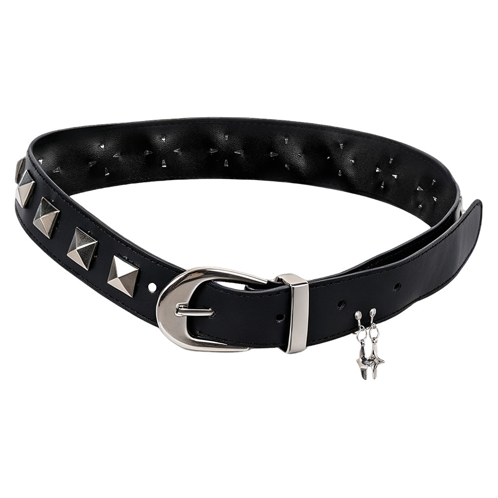 Hexed (2026) Billie Black Punk Belt Cosplay Accessories Halloween Props