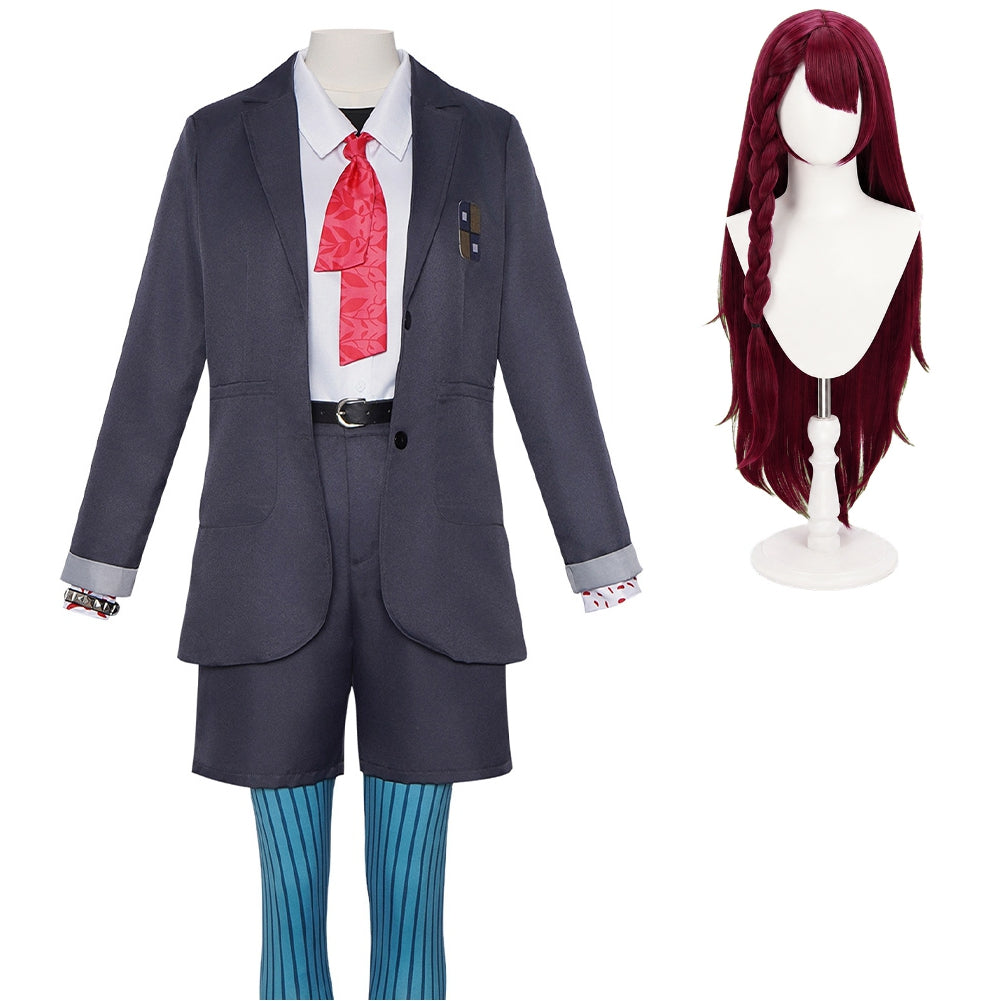 Hexed (2026) Billie Gray School Uniform Shorts Set Outfits Cosplay Costume