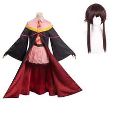 Kono Subarashii Sekai Ni Bakuen Wo Megumin Cosplay Costume Outfits Halloween Carnival Suit