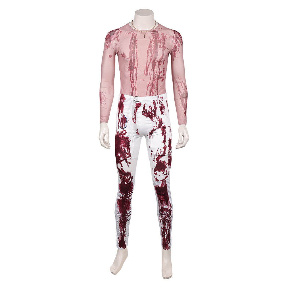 Him (2025) Cameron Cade Bloody White Trousers Set Horror Halloween Cosplay Costume 