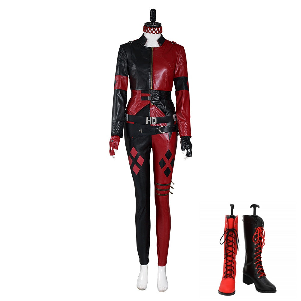 Movie The Suicide Squad (2021) Vest Pants Outfit Harley Quinn Halloween Carnival Suit Cosplay Costume