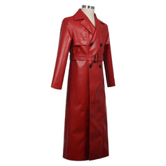 Homicipher (2024) Mr. Scarletella Red Coat Outfits Horror Cosplay Costume 