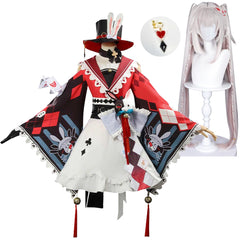 Honkai: Star Rail Sparxie Red White Skirt Set Outfits Cosplay Costume