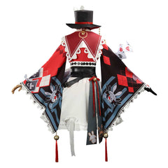Honkai: Star Rail Sparxie Red White Skirt Set Outfits Cosplay Costume 