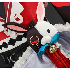 Honkai: Star Rail Sparxie Red White Skirt Set Outfits Cosplay Costume 