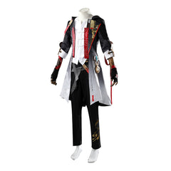 Honkai: Star Rail Trailblazer Caelus Red Vim And Vigor Set Outfits Cosplay Costume 