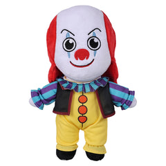 Horror TV It 1990 Pennywise Cosplay Plush Toys Cartoon Soft Stuffed Dolls Mascot Birthday Xmas Gift - Coshduk