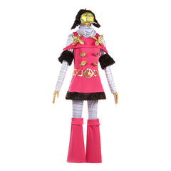 Hot Pants Pink White Dress Set Outfits Cosplay Costume Carnival Suit 