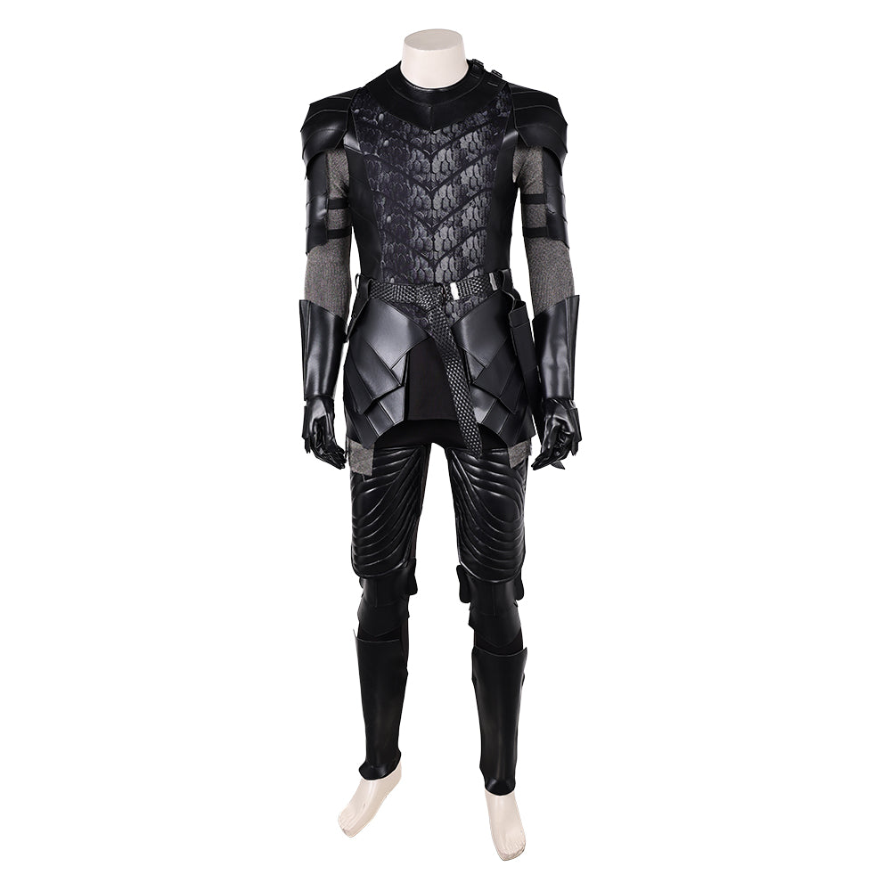 House Of The Dragon (2026) Aemond Targaryen Black Armor Set Outfits Cosplay Costume 