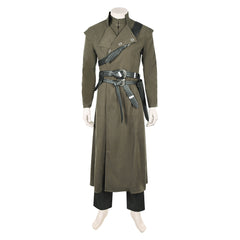 House Of The Dragon (2026) Aemond Targaryen Olive Coat Pants Set Outfits Cosplay Costume