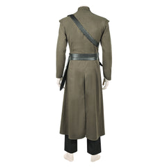 House Of The Dragon (2026) Aemond Targaryen Olive Coat Pants Set Outfits Cosplay Costume