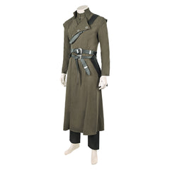 House Of The Dragon (2026) Aemond Targaryen Olive Coat Pants Set Outfits Cosplay Costume