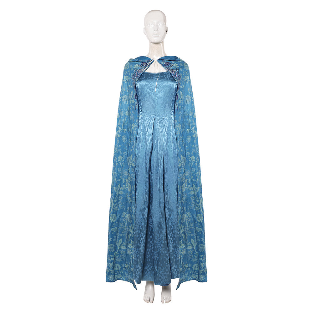 alicent blue dress House Of The Dragon (2026) Hightower Cloak Outfits – Coshduk alicent hightower outfits