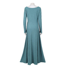 House Of The Dragon (2026) Alicent Hightower Blue Yoryu Dress Outfits Cosplay Costume