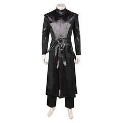 House Of The Dragon (2026) Daemon Targaryen Black Coat Pants Set Outfits Cosplay Costume
