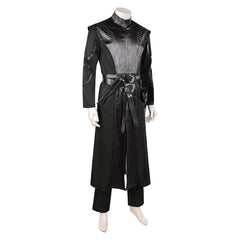 House Of The Dragon (2026) Daemon Targaryen Black Coat Pants Set Outfits Cosplay Costume