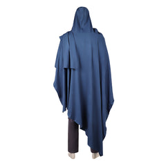 House Of The Dragon (2026) King Aegon Targaryen Blue Cloak Gray Set Outfits Cosplay Costume