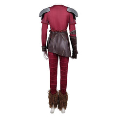 How To Train Your Dragon (2025) Astrid Red Whole Set Outfits Cosplay Costume