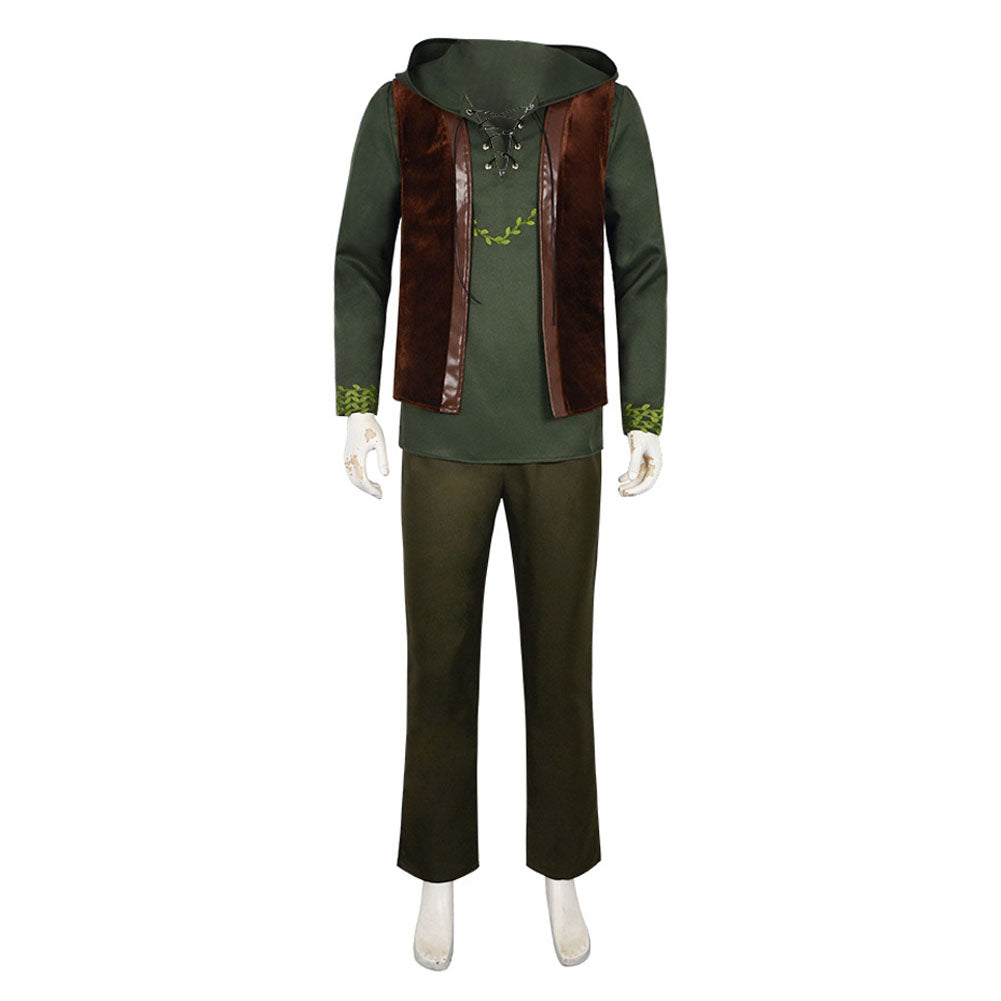How to Train Your Dragon (2025) Hiccup Young Green Set Outfits Cosplay Costume 