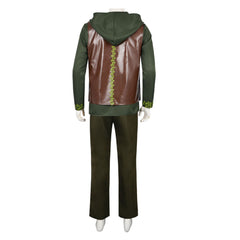 How to Train Your Dragon (2025) Hiccup Young Green Set Outfits Cosplay Costume 