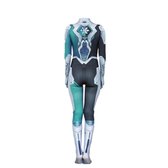 Mv Rivals (2024) Luna Snow Blue Jumpsuit Outfits Cosplay Costume