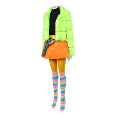 I Love Boosters (2026) Corvette Meon ​Green Orange Set Outfits Cosplay Costume 