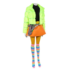 I Love Boosters (2026) Corvette Meon ​Green Orange Set Outfits Cosplay Costume 