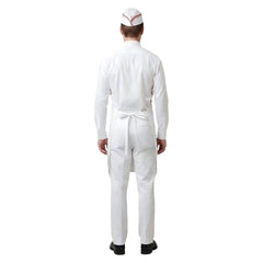 Ice Cream Man (2026) Ice Cream Man White Set Horror Outfits Cosplay Costume Halloween Suit