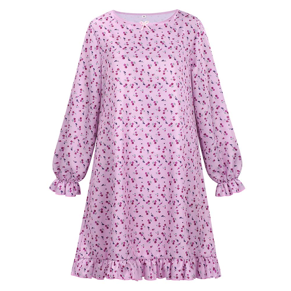 Ice Cream Man (2026) Piper Pink Floral Dress Outfits Halloween Cosplay Costume 