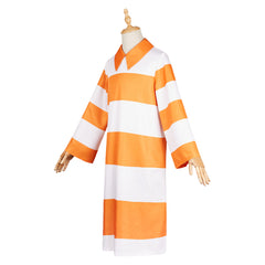 Inside Out 2 (2024) Anxiety Orange Shirt Dress Outfits Cosplay Costume 