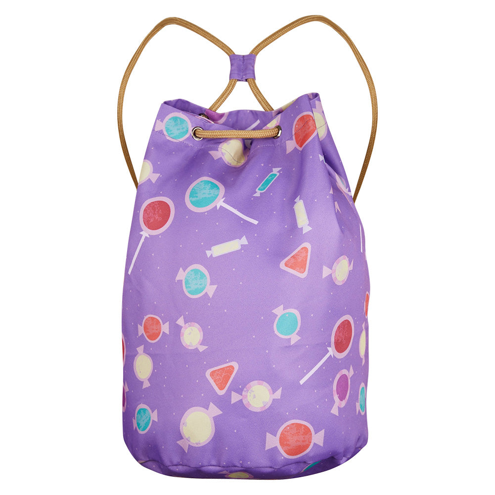 Inside Out 2 (2024) Joy Purple Candy Bag Backpack Halloween Carnival Accessories Props