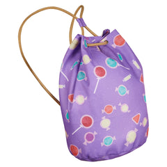 Inside Out 2 (2024) Joy Purple Candy Bag Backpack Halloween Carnival Accessories Props