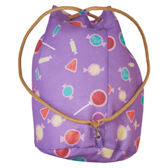 Inside Out 2 (2024) Joy Purple Candy Bag Backpack Halloween Carnival Accessories Props