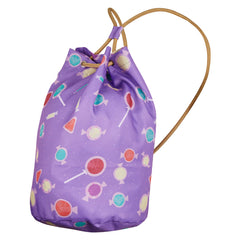 Inside Out 2 (2024) Joy Purple Candy Bag Backpack Halloween Carnival Accessories Props