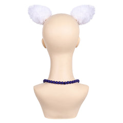 Inuyasha White Dog Ear Teeth Necklace Cosplay Accessories Props
