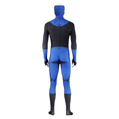Invincible Season 3 (2025) Mark Grayson Blue Muscle Print Jumpsuit Outfits Cosplay Costume 