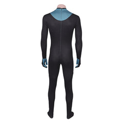 Invincible Season 3 (2025) Mohawk Mark Blue Black Jumpsuit Outfits Cosplay Costume
