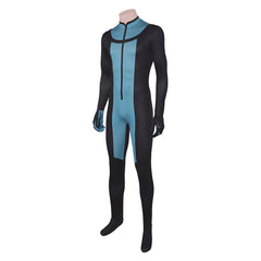 Invincible Season 3 (2025) Mohawk Mark Blue Black Jumpsuit Outfits Cosplay Costume