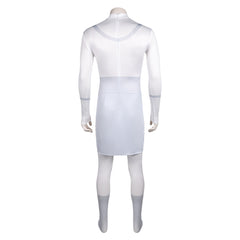 Invincible Season 3 (2025) Viltrum Mark White Jumpsuit Outfits Cosplay Costume 