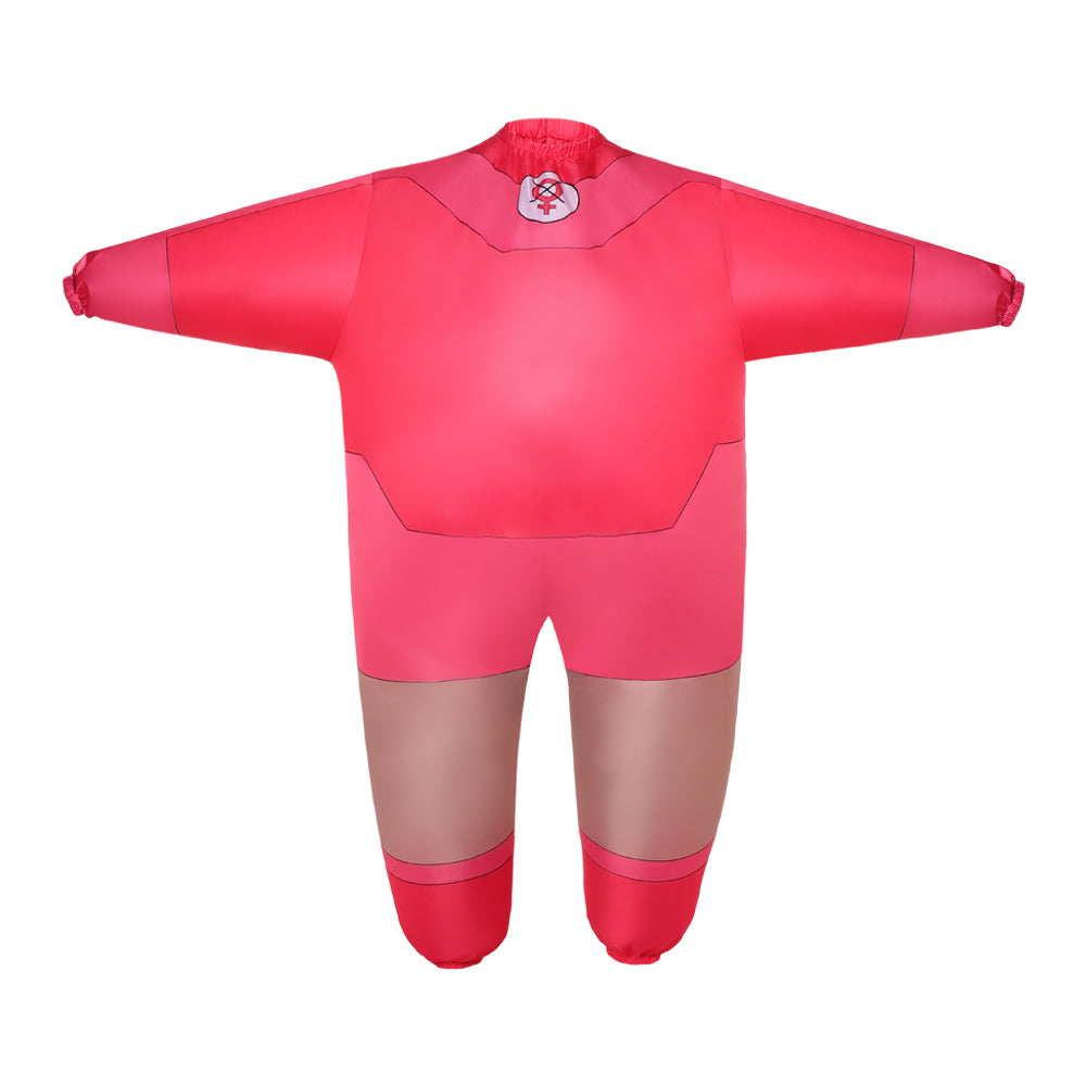 Invincible Season 4 (2026) Atom Eve Pink Funny Inflatable Outfits Cosplay Costume