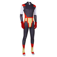 Invincible Season 4 (2026) Battle Beast Black Jumpsuit Set Outfits Cosplay Costume