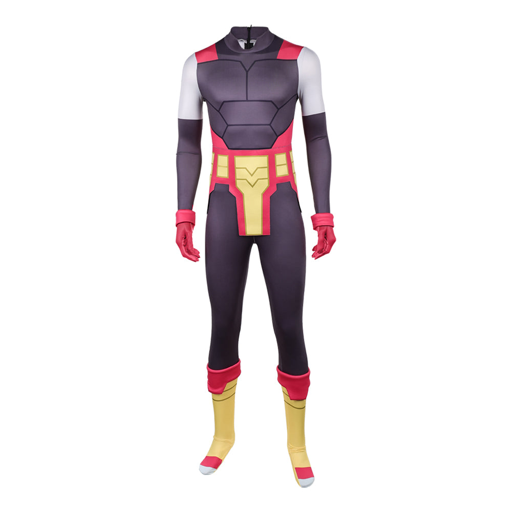 Invincible Season 4 (2026) Battle Beast Red Black Jumpsuit Set Outfits Cosplay Costume