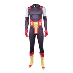 Invincible Season 4 (2026) Battle Beast Red Black Jumpsuit Set Outfits Cosplay Costume